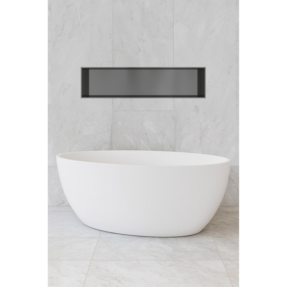 Hotbath Inbouw nis & borstelgarnituur - PH060BTB