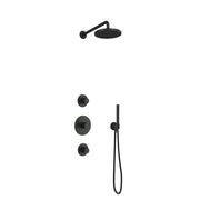 Hotbath Cobber IBS20 Inbouw Doucheset – 2 stopkranen, 30 cm hoofddouche en glijstang