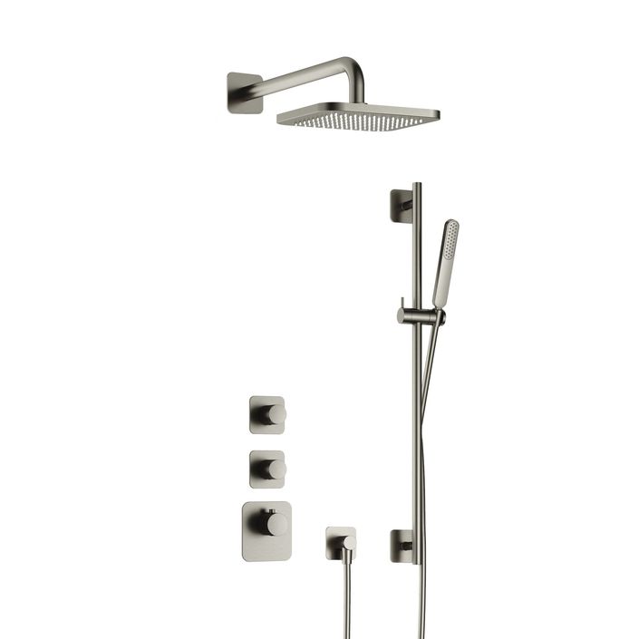 Hotbath Gal Complete thermostatische douche InBouw Set Gal met 2-weg stop-omstel