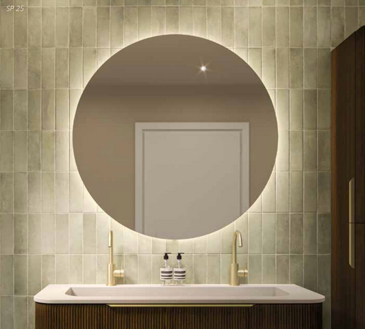 Ink SP25 spiegel rond 60cm indirecte LED