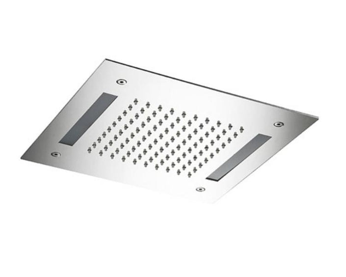 Hotbath Mate Inbouw Hoofddouche met LED vierkant