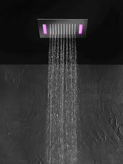 Hotbath Mate M174 inbouw hoofddouche vierkant 30x30 cm met LED