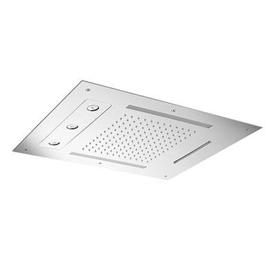 Hotbath Mate Inbouw hoofddouche met LED vierkant