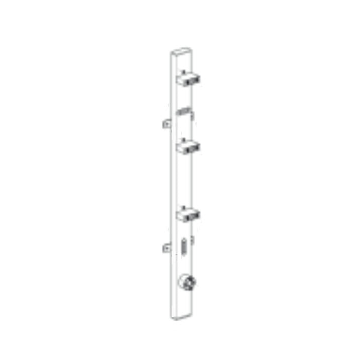 Hotbath Inbouwelement voor SQUARE 4 rails and switch