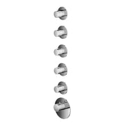 Hotbath Mate High Flow thermostaat met 5 stopkranen