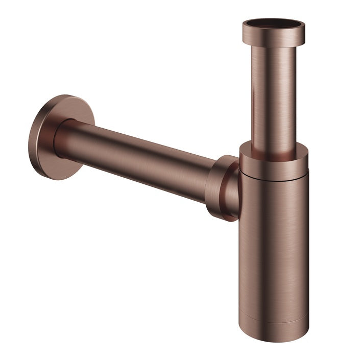 Hotbath P035 wastafelsifon - geborsteld koper PVD