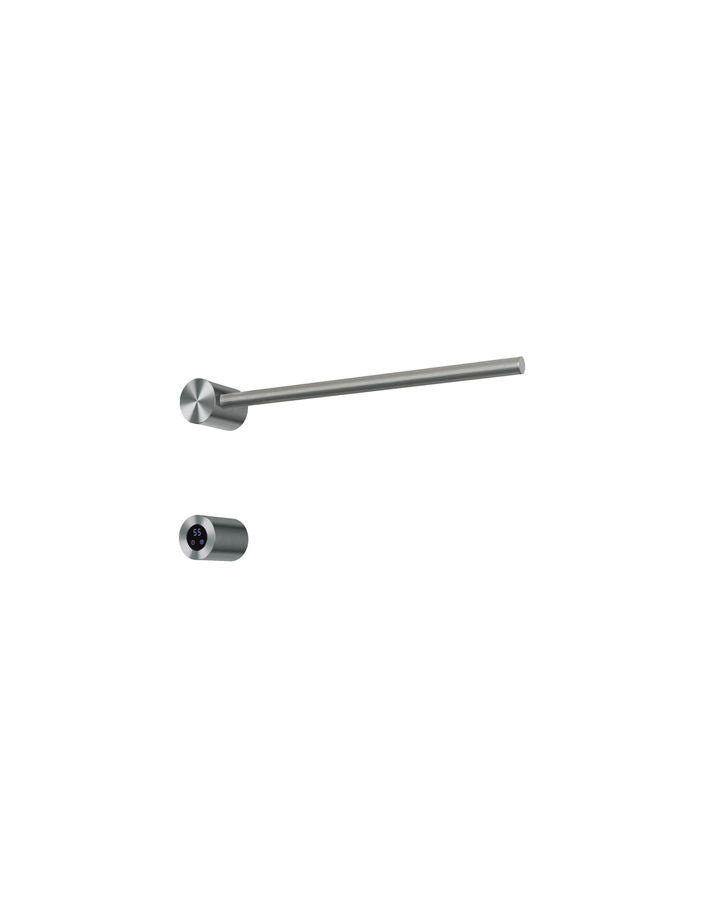 Hotbath set van 1 rails RARH 50 ROUND met separate schakelaar en inbouw element