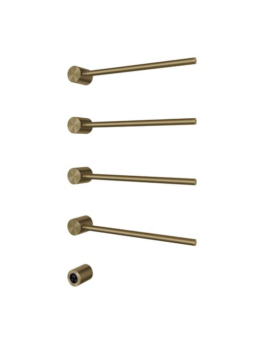 Hotbath &More Rails RARH50 Round handdoekwarmerset 50cm/80cm - 4 stangen