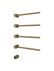 Hotbath &More Rails RARH50 Round handdoekwarmerset 50cm/80cm - 4 stangen - RARH50-4BBP
