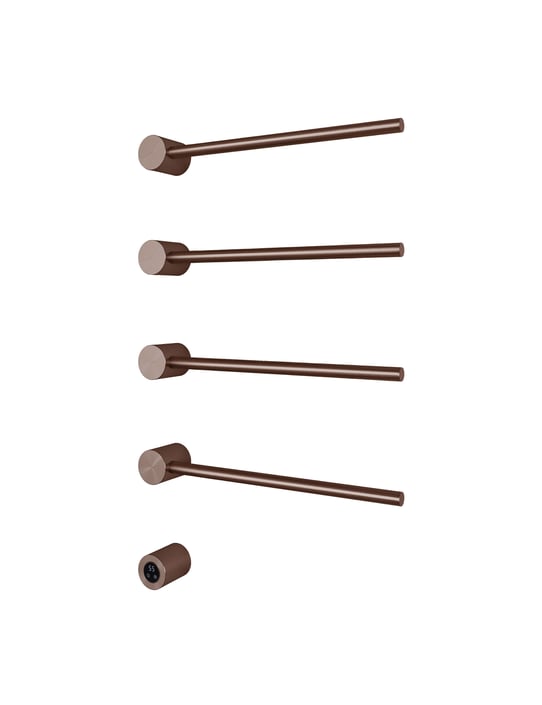 Hotbath &More Rails RARH50 Round handdoekwarmerset 50cm/80cm - 4 stangen