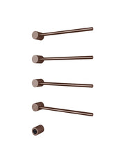 Hotbath &More Rails RARH50 Round handdoekwarmerset 50cm/80cm - 4 stangen - RARH50-4BCP