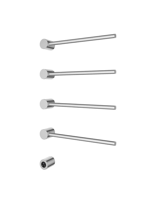 Hotbath &More Rails RARH50 Round handdoekwarmerset 50cm/80cm - 4 stangen