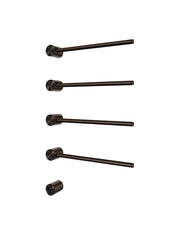 Hotbath &More Rails RARH50 Round handdoekwarmerset 50cm/80cm - 4 stangen - RARH50-4TB