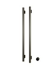 Hotbath set van 2 rails RARV135 ROUND135 cm met separate schakelaar en inbouw element