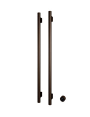 Hotbath set van 2 rails RARV135 ROUND135 cm met separate schakelaar en inbouw element