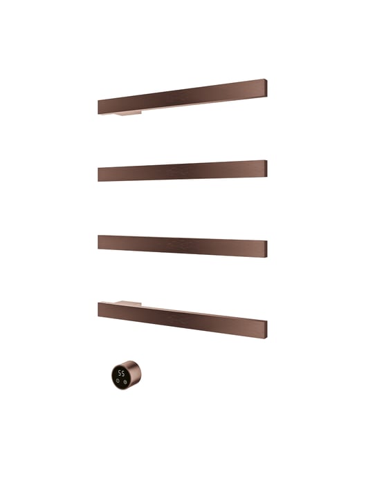 Hotbath &More Rails RAS50 Square handdoekwarmerset 50cm/80cm - 4 stangen