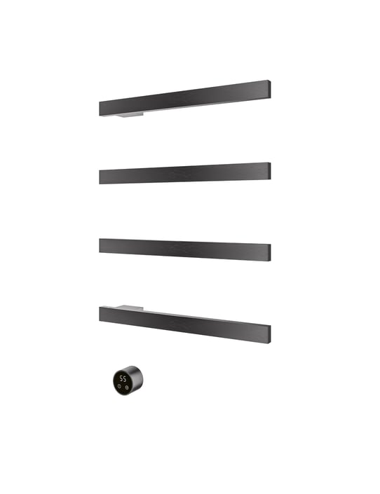 Hotbath &More Rails RAS50 Square handdoekwarmerset 50cm/80cm - 4 stangen