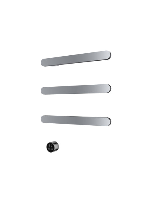 Hotbath set van 3 rails RASS50 SOFT SQUARE met separate schakelaar en inbouw element