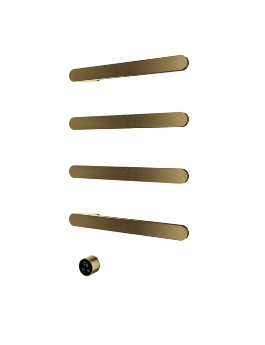 Hotbath &More Rails RASS50 Soft Square handdoekwarmerset 50cm/80cm- 4 stangen