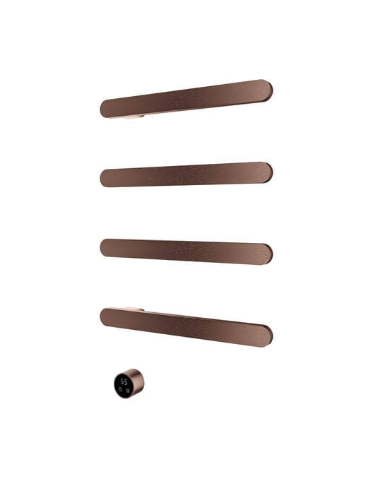 Hotbath &More Rails RASS50 Soft Square handdoekwarmerset 50cm/80cm- 4 stangen