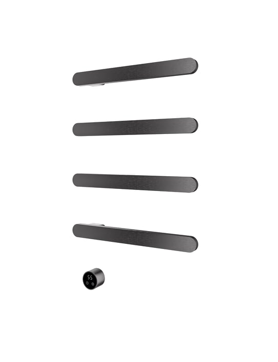 Hotbath &More Rails RASS50 Soft Square handdoekwarmerset 50cm/80cm- 4 stangen