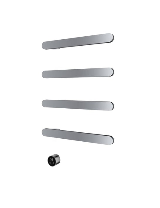 Hotbath &More Rails RASS50 Soft Square handdoekwarmerset 50cm/80cm- 4 stangen