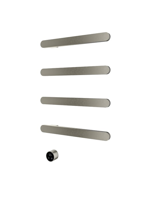 Hotbath &More Rails RASS50 Soft Square handdoekwarmerset 50cm/80cm- 4 stangen