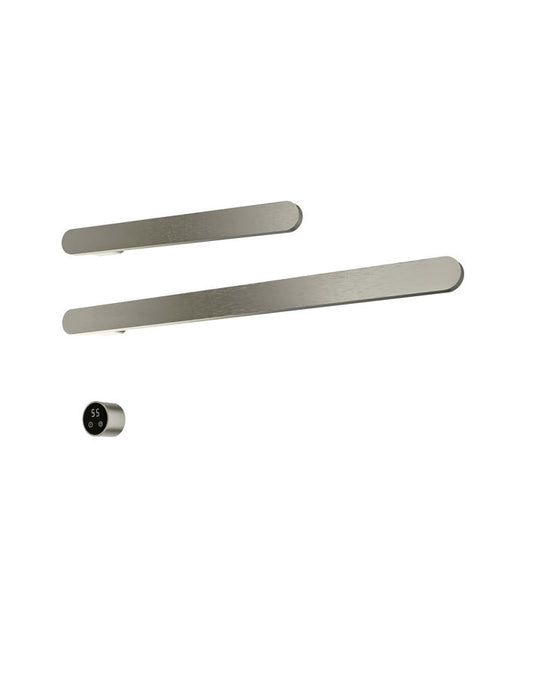 Hotbath set van 2 rails RASS50 SOFT SQUARE met separate schakelaar en inbouw element
