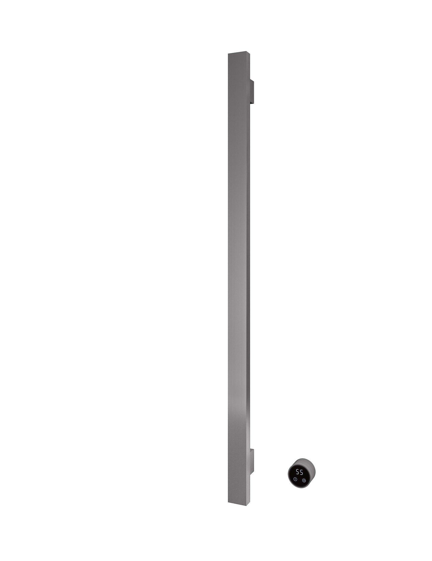 Hotbath set van 1 rails RASV135 SQUARE135 cm met separate schakelaar en inbouw element