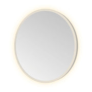 Hotbath Spiegel in aluminium frame / round incl indirect LED, color changing, dimbaar, dottless, met afstandsbediening