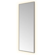 Hotbath Spiegel in aluminium frame / Square incl direct & indirect LED, color changing, dimbaar, dottless, met afstandsbediening