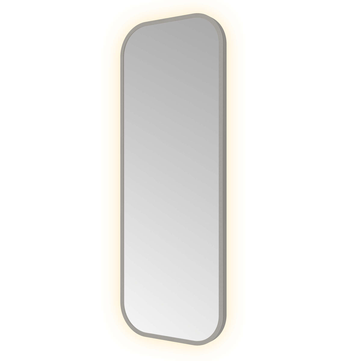 Hotbath Spiegel in aluminium frame / Soft Square incl indirect LED, color changing, dimbaar, dottless, met afstandsbediening