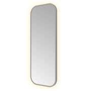 Hotbath Spiegel in aluminium frame / Soft Square incl indirect LED, color changing, dimbaar, dottless, met afstandsbediening
