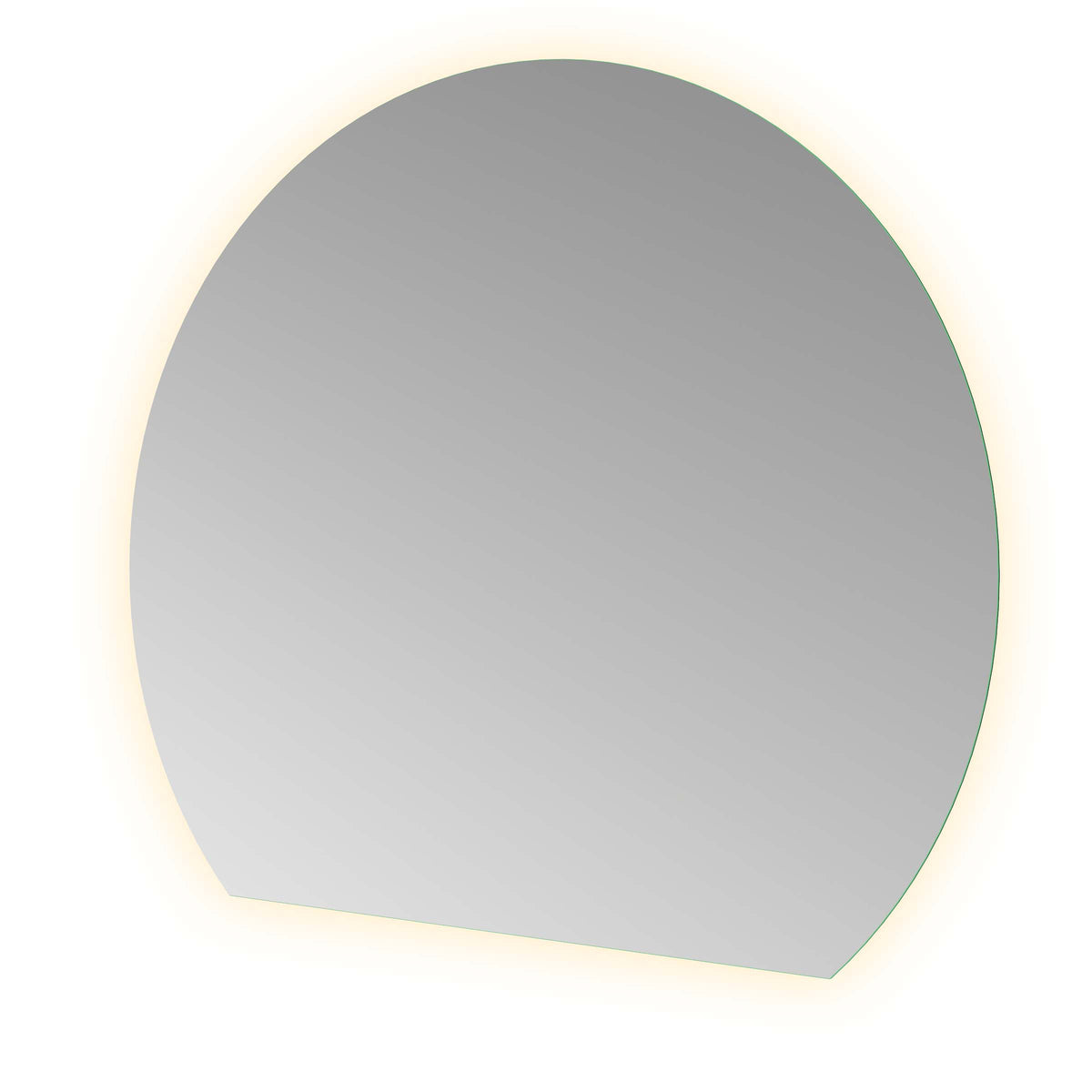 Hotbath Spiegel unframed sunset incl direct & indirect LED, spiegelverwarming, color changing, dimbaar, dottless, met afstandsbediening